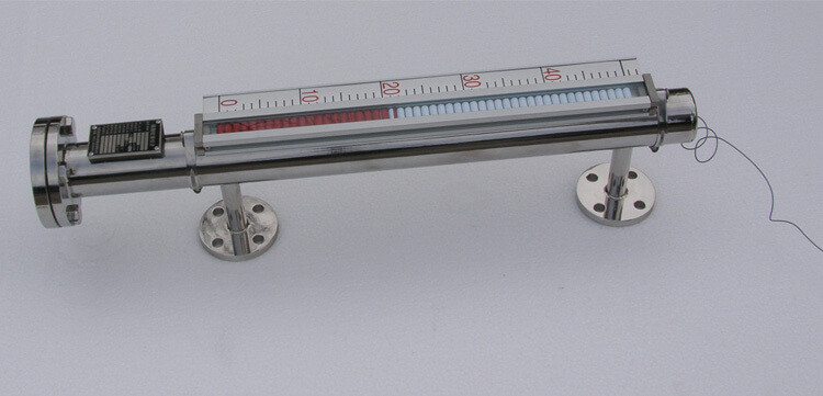 Liquid Measuring PN2.5 Magnetic Tank Level Indicator And Remote Transmitter