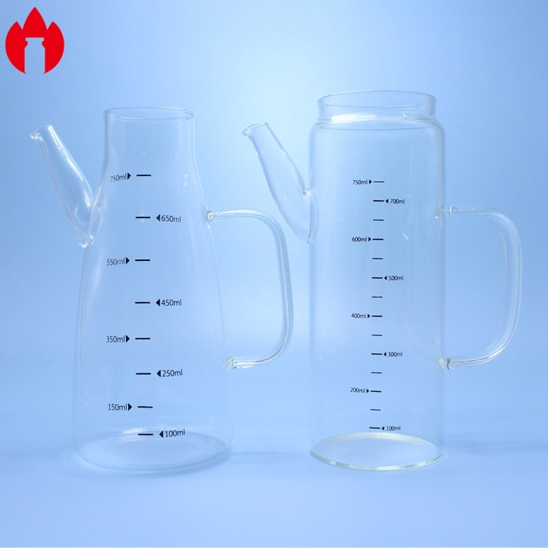 550ml 750ml High Borosicilicate Glass Oil Jar