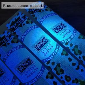 Fluorescent Custom Safety Label Printing Stickers Scalability Practicality