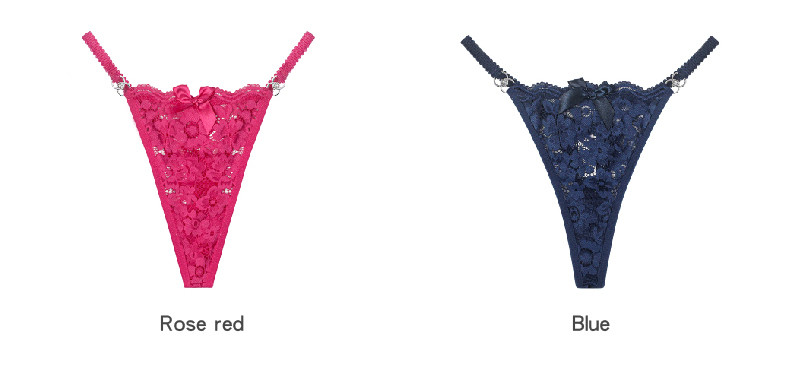 Lacey G Strings Low Rise String Thong Rhinestone Back Thong Invisible Panties Japanese Junior