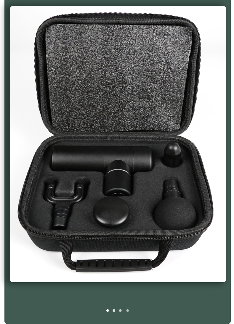 Portable Electric Fascia Massage Gun Muscle Relaxation USB Charging