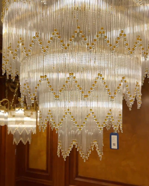 High Grade Crystal Large Foyer Pendant Chandeliers For Every Grand Celebration