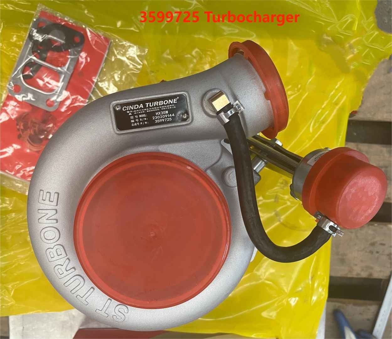 HX35W Turbo CUMMINS Engine Parts 230209144 3599725 Turbocharger