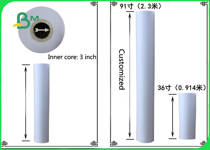 45gsm Clothing cutting paper Marker paper manufactruer 62 inch Rolls