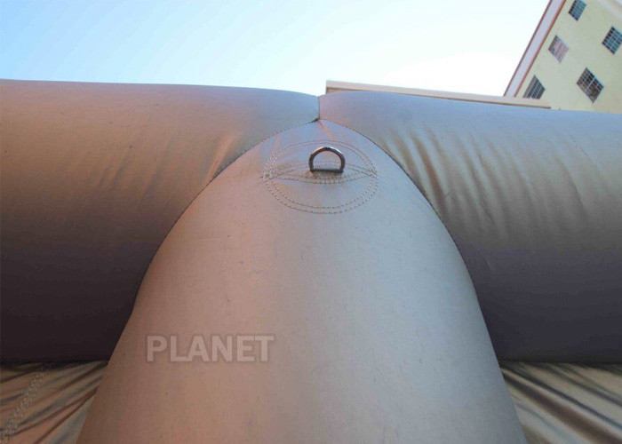 6m Long Inflatable Spray Paint Tent With PVC Tarpaulin Or Oxford Cloth Material