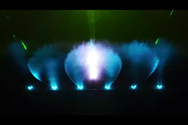 LED Light Musical Multimedia Control Lake Water Fountain
