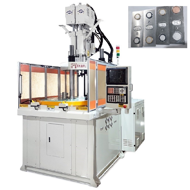 120Ton Vertical Double Color Injection Molding Machine For New Energy Battery Cover