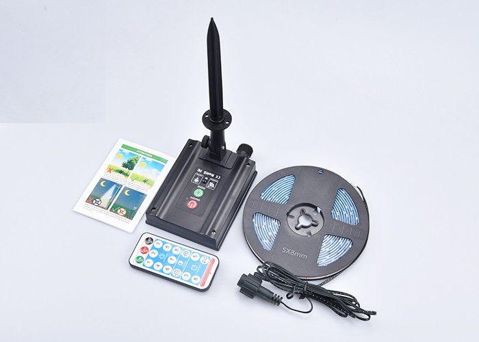Outdoor SMD 2835 7000K Solar Powered Led Strip Lights