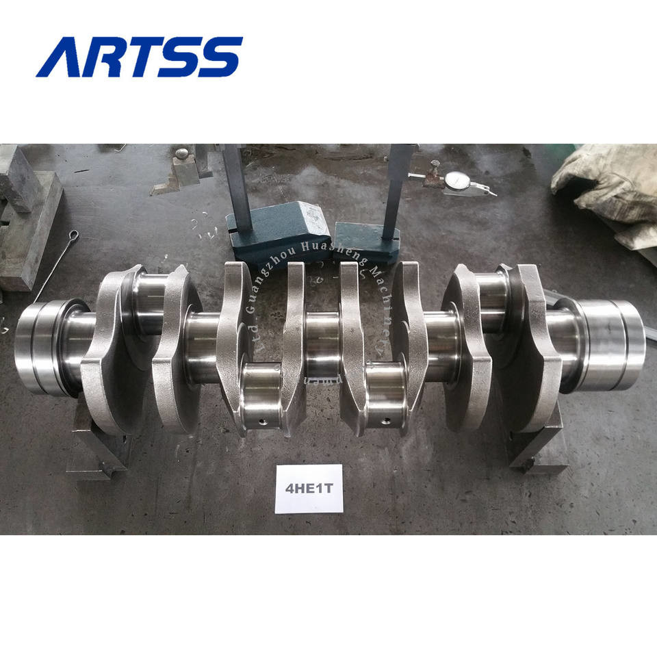 8-94396-737-3 Isuzu Forged Steel Crank , 4HE1 4HE1T High Performance Crankshaft