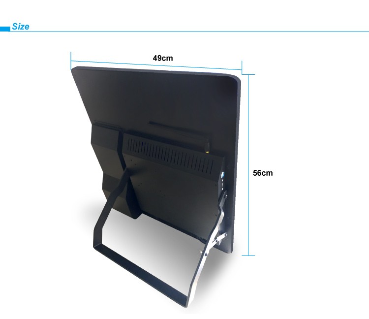 Bimi 21.5 inch Self-Payment Kiosk with Touch Screen Thermal Printer and 2D Scanner