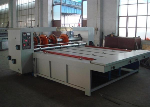 Semi Auto Chain Feeding Rotary Slotting Machine Carton Box Slotting Machine 70