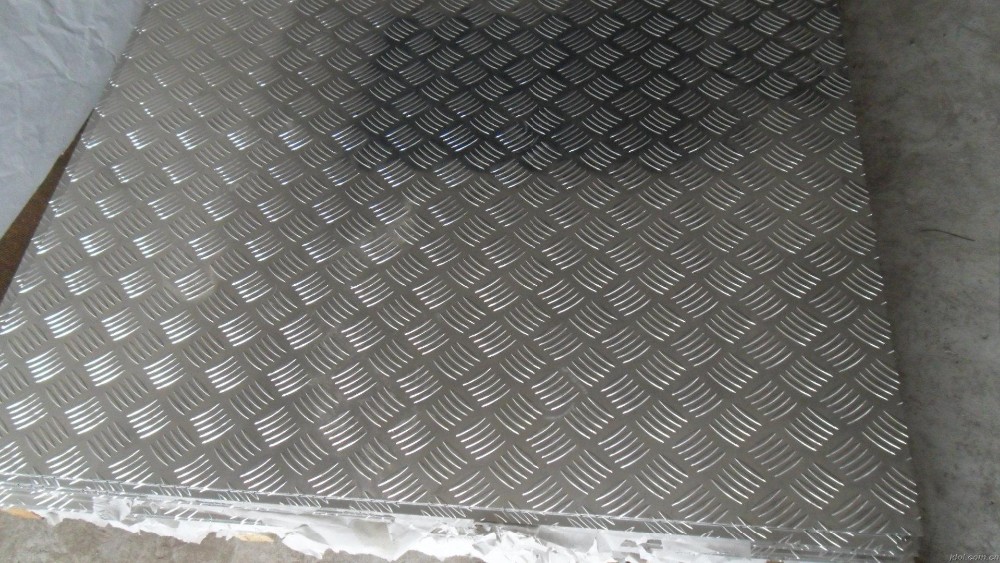 Customized Anodized Aluminum Plate / Stucco Embossed Polished Aluminum Plate