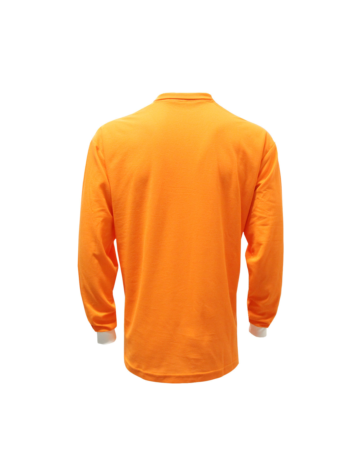 180GSM Orange Long Sleeve T-SHIRT & POLO 100% Polyester