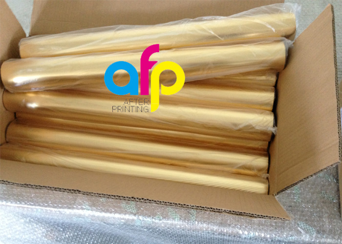 Superb Paper Hot Stamping Foil 640mm * 120m Size Roll 16 Micron Thickness