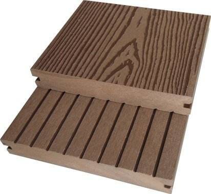 WPC Machine Wood Plastic Composite Decking Hollow Solid Deck Flooring Post Composite Profile Rail Extrusion Production Line