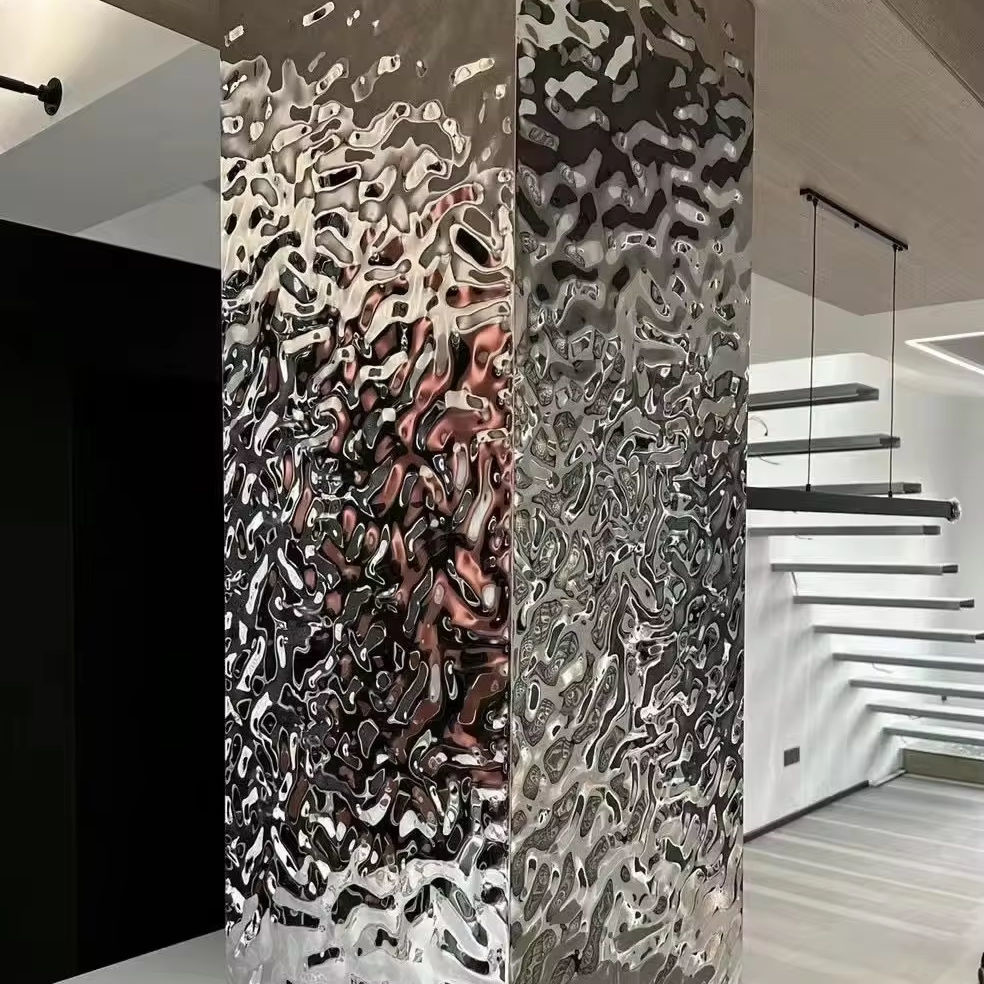 8mm bamboo charcoal wood grain wpc decorative wallboard interior