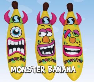 China 12 inch Carnival Monster Banana Stuffed Plush Toys for Festival andl Holiday on sale