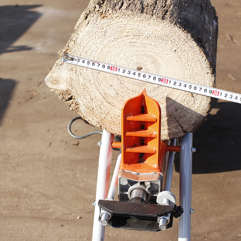 50 KG Gasoline Hydraulic Horizontal Wood Splitter Log Splitter Fire Wood Process