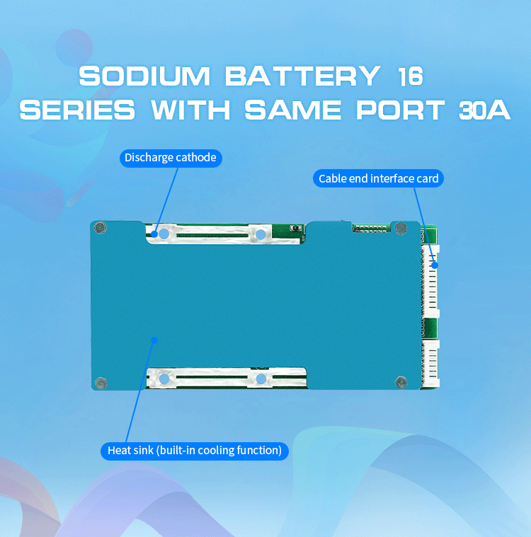16S 20S 24S LiFePO4 Battery BMS for Electrical Bike Lithium Ion Battery Pack BMS Board
