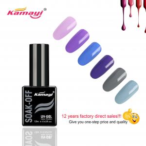 China Kama Best Price 12ML Private Label 72 Candy Pure Colors UV Soak Off Gel Nail Polish Bottle Gel Nail Kit Uv Lamp on sale