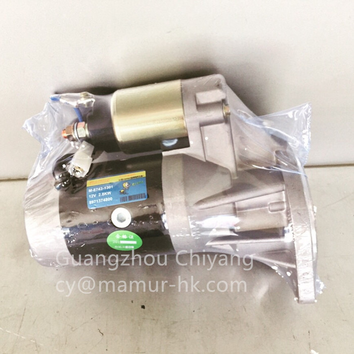 MAMUR Starter For ISUZU 4JB1 JMC 1030 8-97120356-0 ISUZU Engine Parts