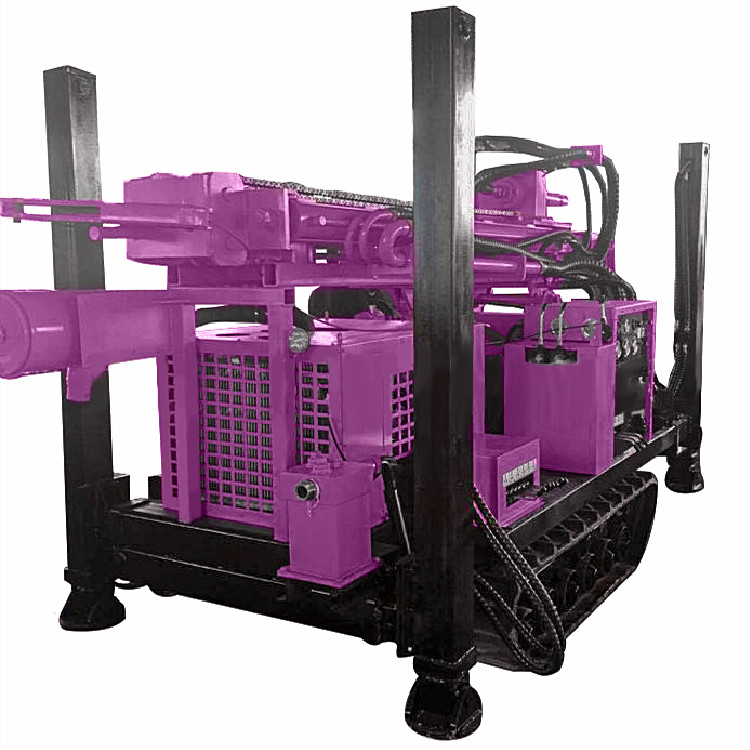 Geothermal Water Borehole Drilling Equipment Depth 180Meters Hydraulic Water Well Rig