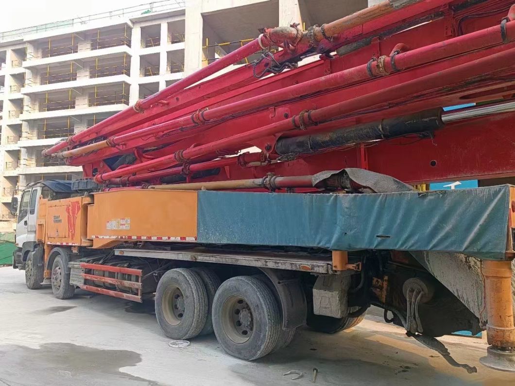 2013 56m Sy Concrete Pump on Isu. Zu Truck Concrete Boom Pump