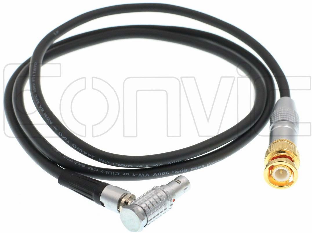 Eonvic 5 PIN to BNC Timecode Cable for ARRI Alexa Sound Devices