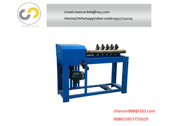 Multi- knife spiral paper tube cutter machine 1.1KW, paper tube cutting machine