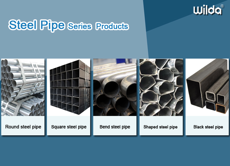 ERW ASTM Gi Steel Pipes