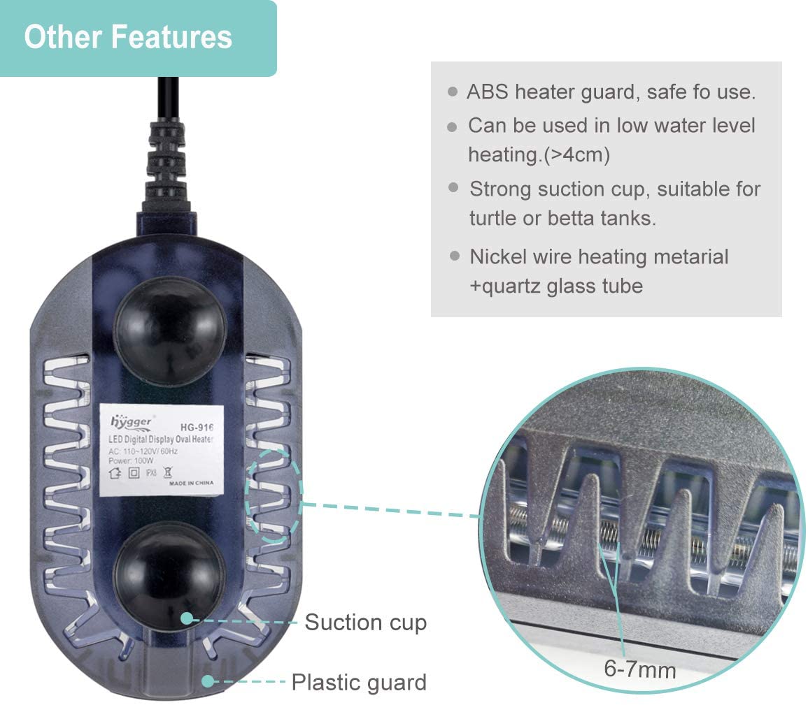 50 Watt Automatic Aquarium Heater
