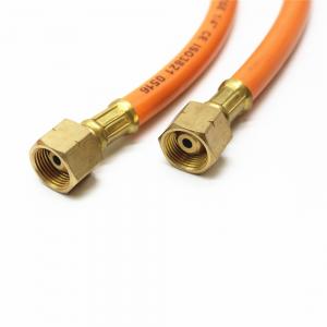 Buy cheap BS EN559 Orange Rubber LPG Gas Hose Assembly ID 6mm To 13mm Smooth Surface product