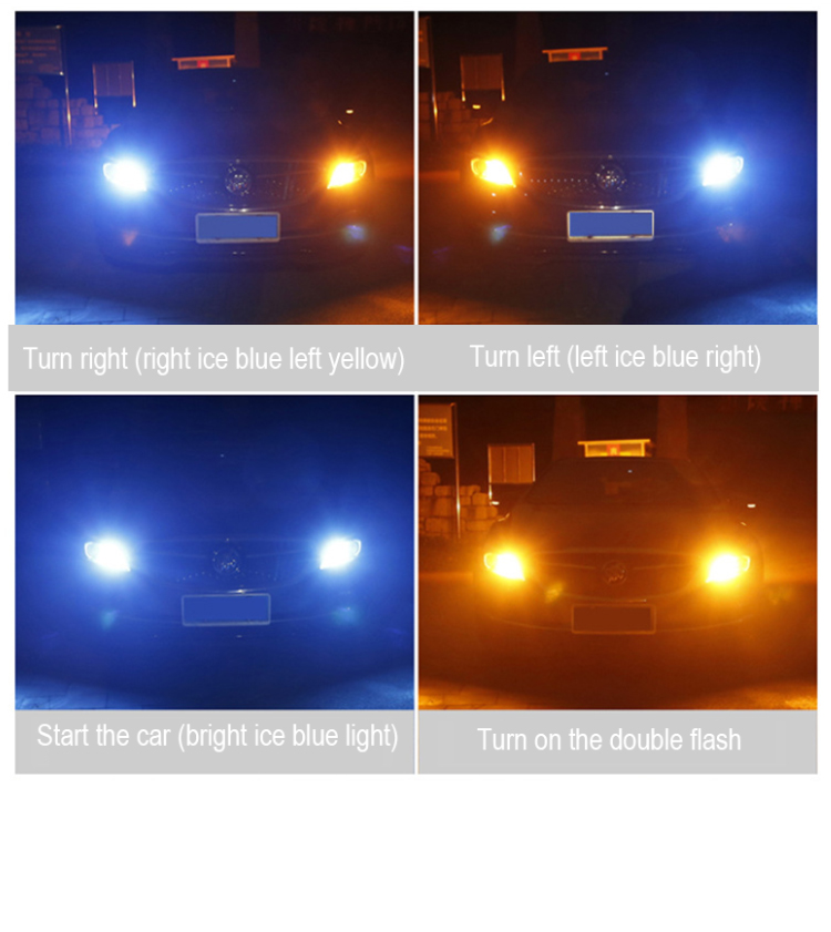 42SMD LED Bulbs T20 1157Turn Signal Led Lights For Car Brake Light With Strobe Function