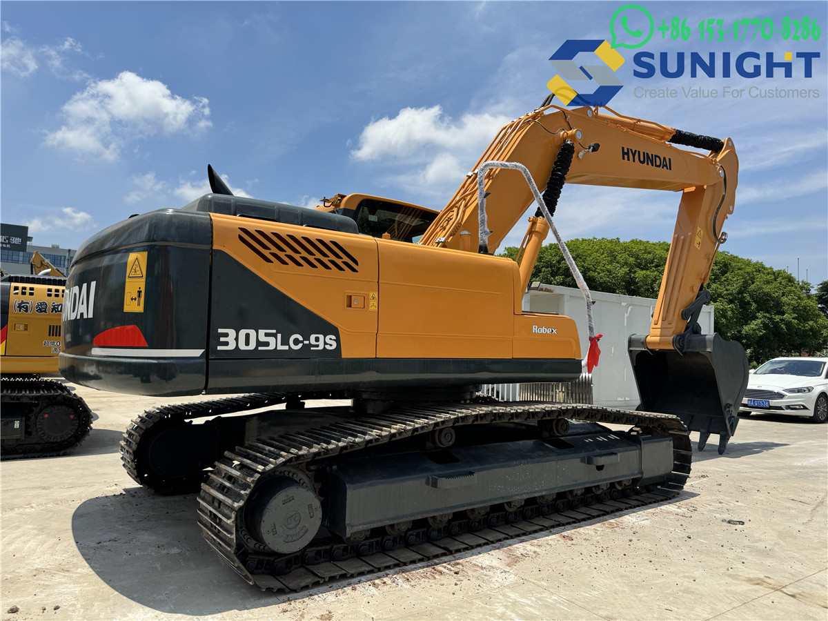 Second Hand Hyundai 305LC-9s Excavator Crawler Digger Used Machinery 305 9S LC