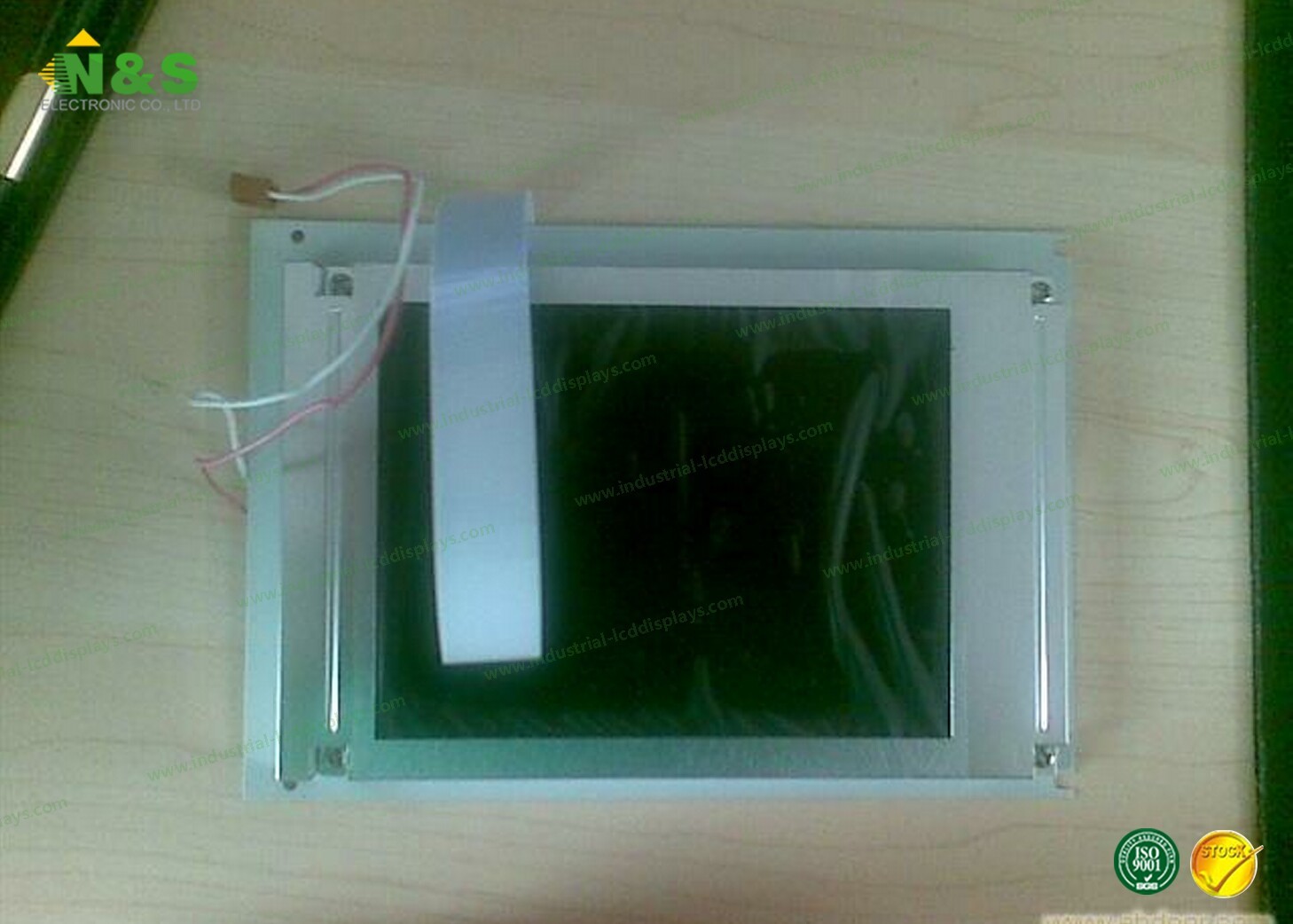 Small Monochrome LCD Display Module , 5.7" LCD Panel Screen SP14Q006 WLED Without Driver