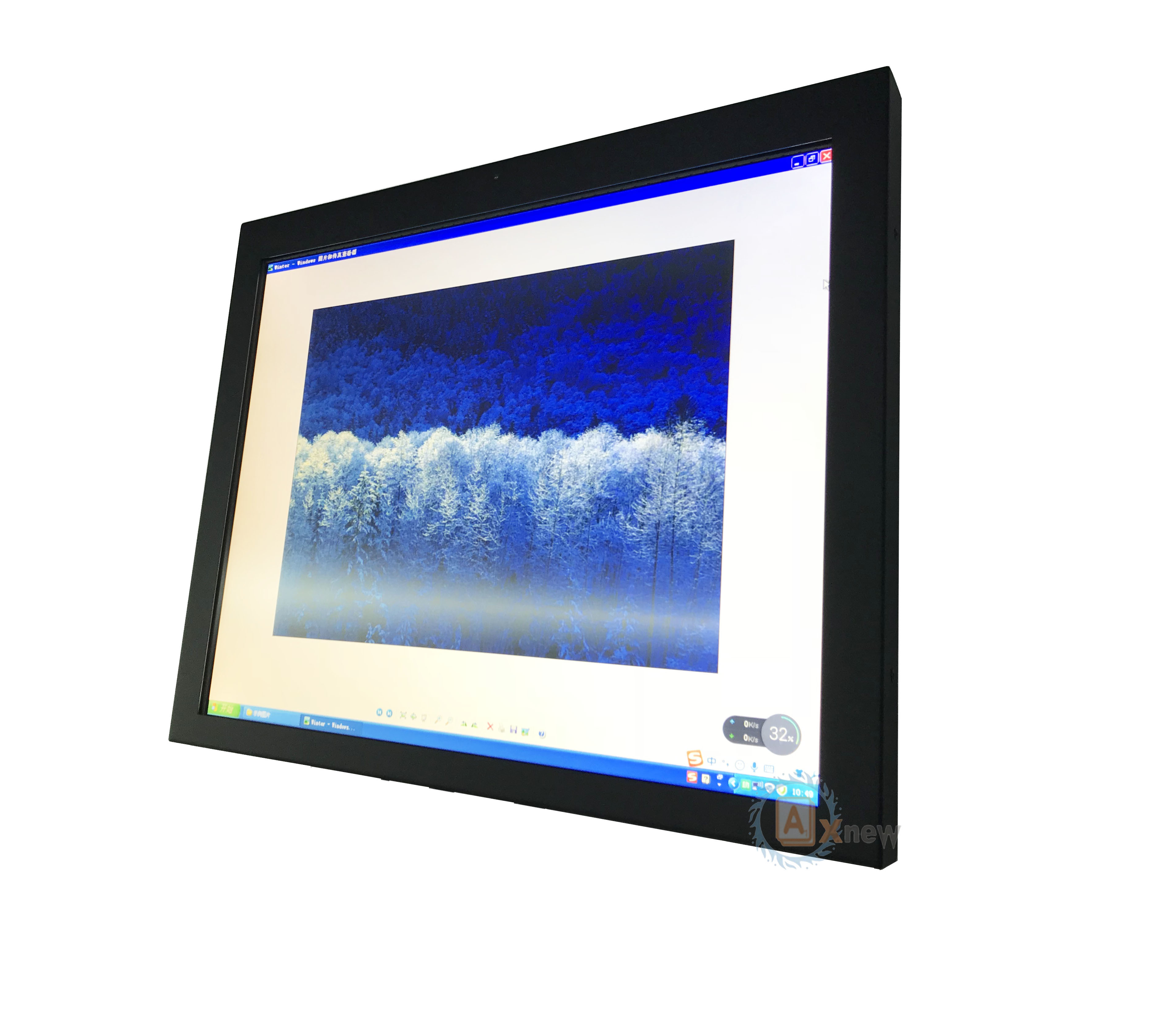 15 Inch LED backlit Based Open Frame LCD Monitor industrial Screen with protective glass