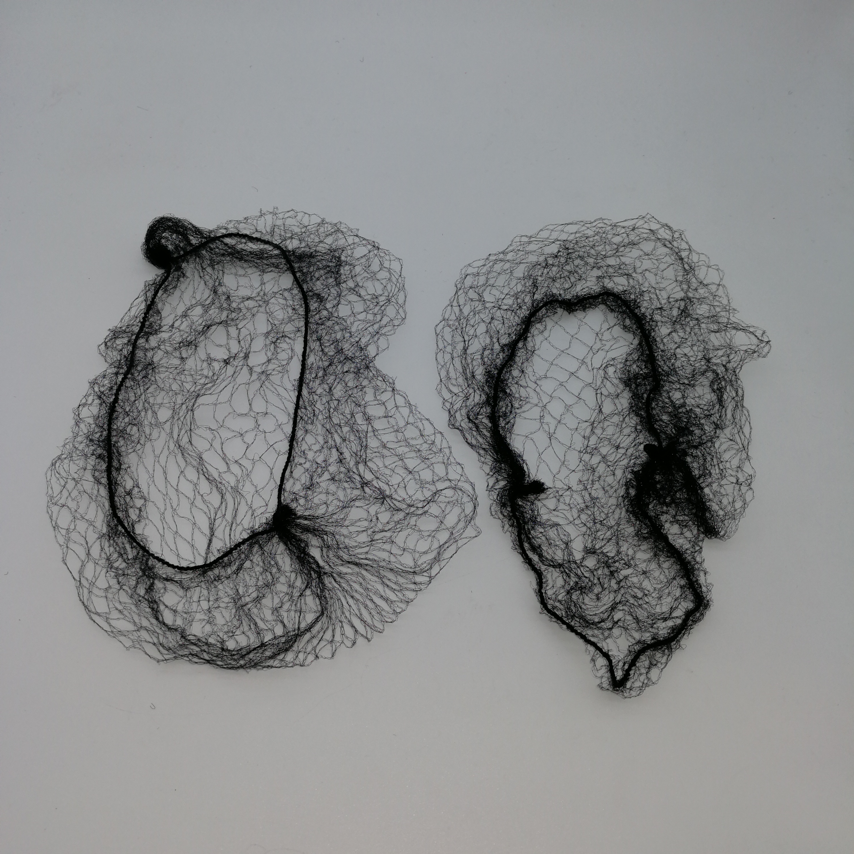 Nylon Mesh Light / Heavy Wigs Disposable Hair Nets Invisible