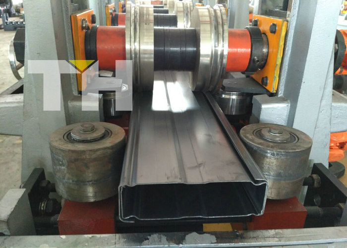 Automatic Storehouse Sheet Metal Rack Roll Forming Machines 7.5kw Power