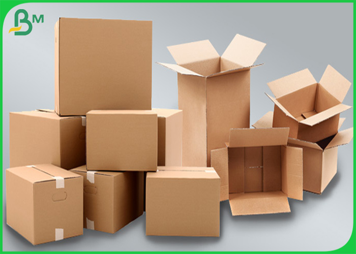 Recycled 50g - 180g Eco-Friendly Corrugated Medium Paper For Gift Boxes