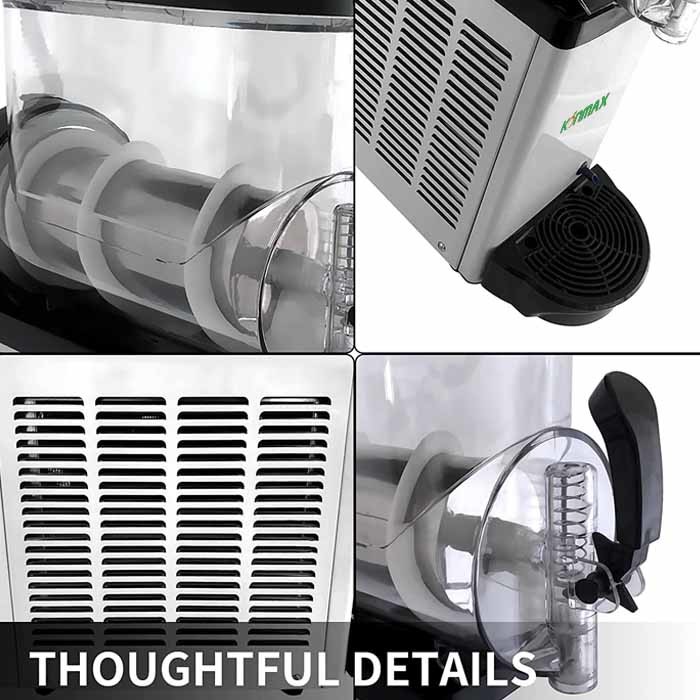 110v 220v Machine Granita Slush Puppie Big Capacity