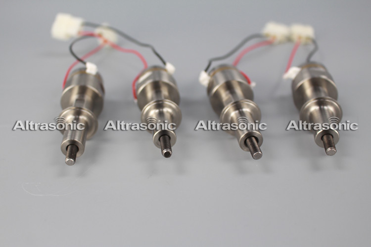 60kHz 100watt Titanium Ultrasonic Welding Transducer With Booster