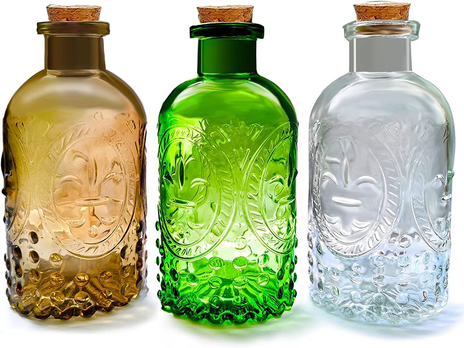 Glass Medicine Spice Container Drift Mini Vase for Cosmetics Made of Glass