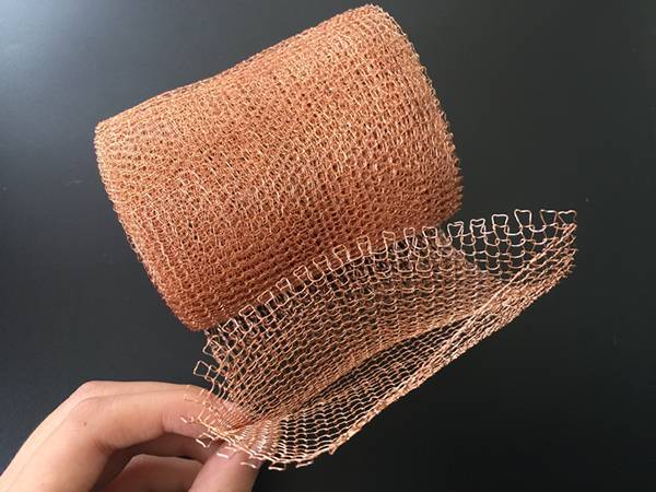 copper knitted wire mesh