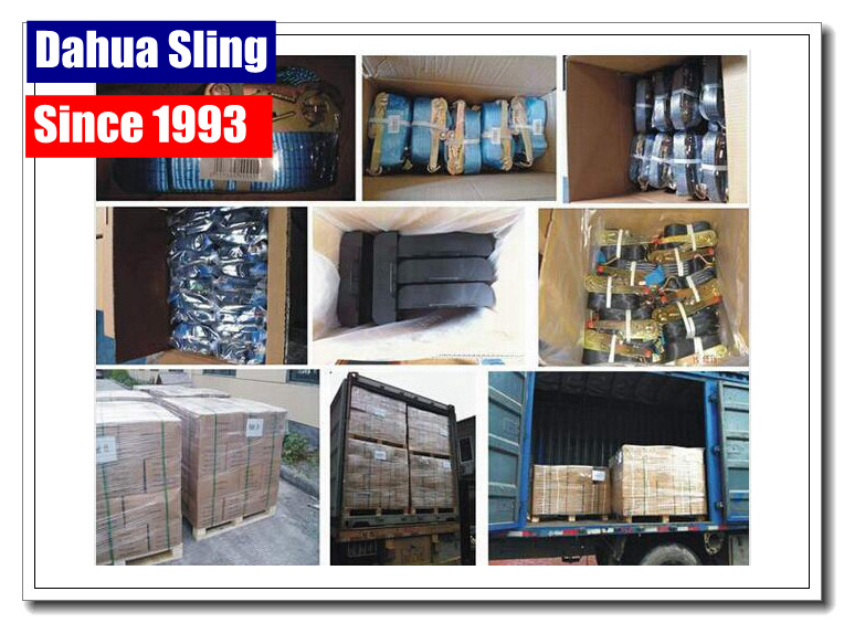 Stainless Steel Buckled Lorry Ratchet Straps , Motorbike Tie Down Straps Flexible