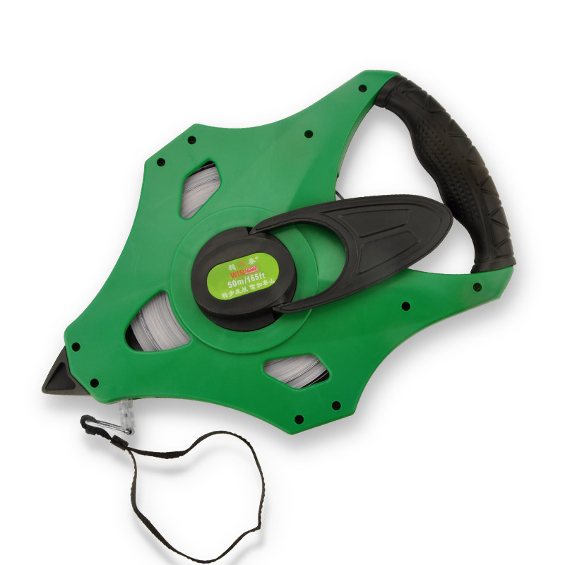 Wintape Open Reel 50m 165ft Fiberglass Long Tape For Measuring Landscaping And Gardening