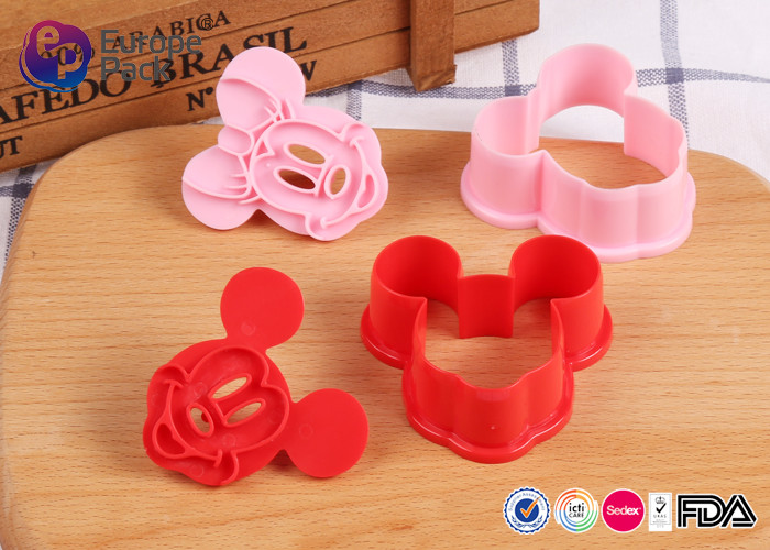 PP Mickey Mouse Fondant Cutter Tableware Cookie Mould With Animal Shape