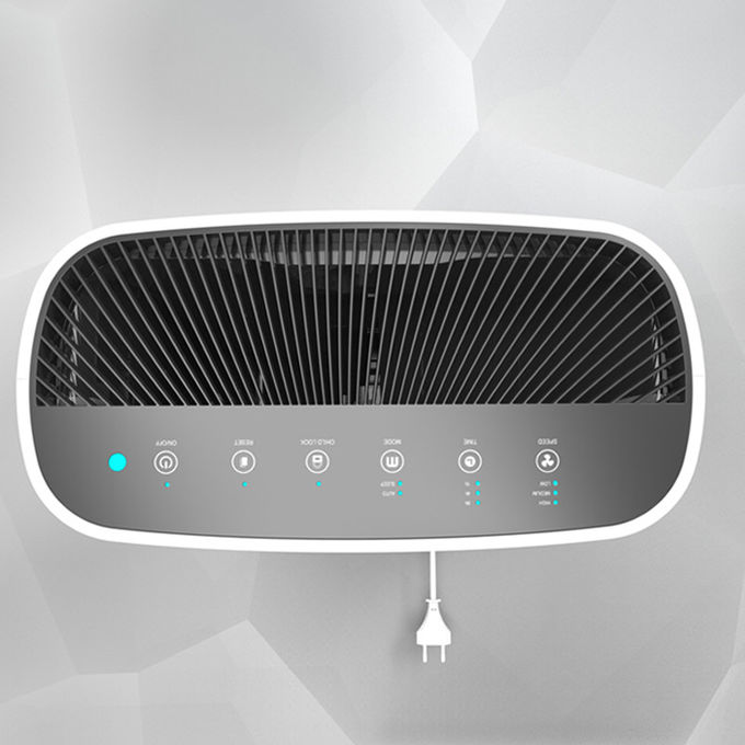600CMH HEPA H14 PM2.5 Filtration air purifier with UVC air sterilizer and dininfection digital display touch control