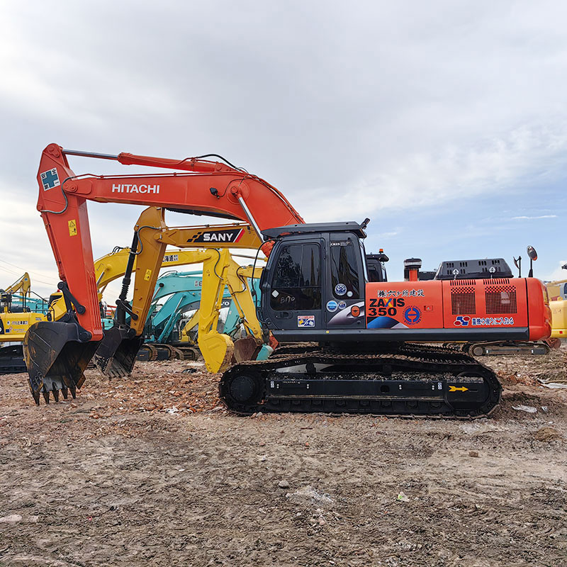 Japanese Original Hitachi ZX350-3G Used Large Excavator Excellent Condition