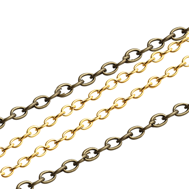 Gold Shoulder Bag Handbag Metal Chain Wearproof Sturdy Shiny
