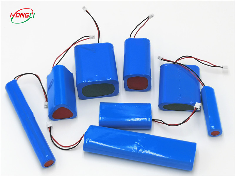 Customized 18650 Battery Pack 1200-6000mAh Battery Capacity 80g